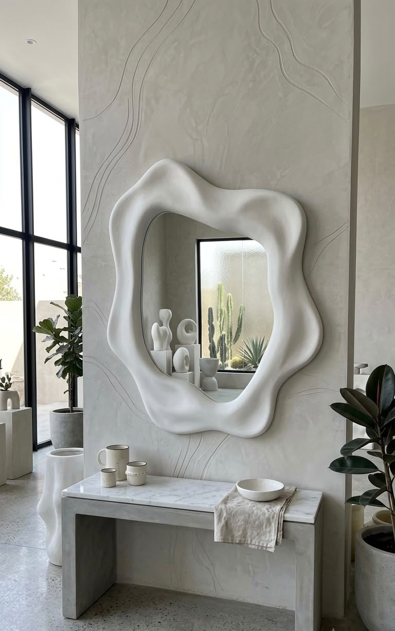 The Organic Sculptural Mirror